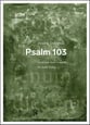 Psalm 103 SATB choral sheet music cover